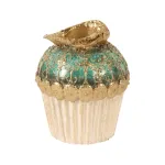 kandelaar cake 9,5 cm blauw